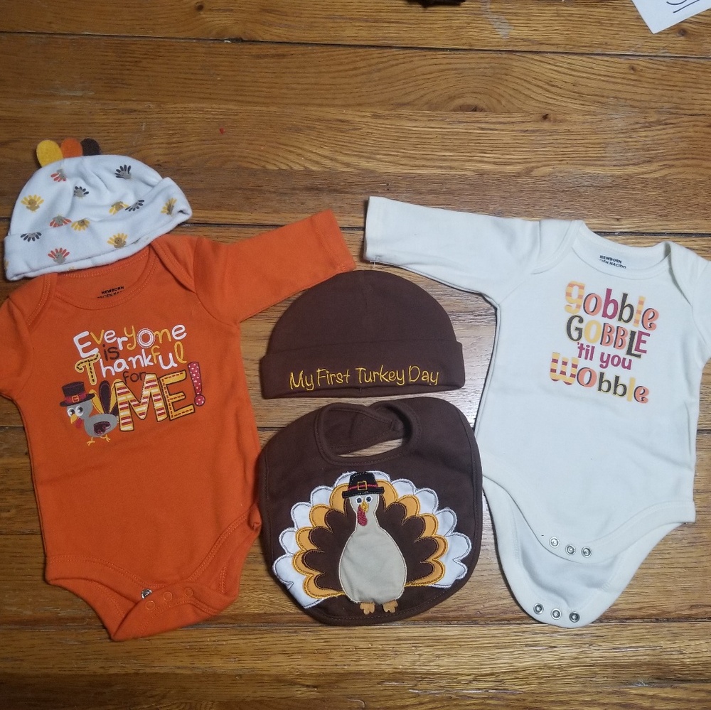 My First Thanksgiving Newborn